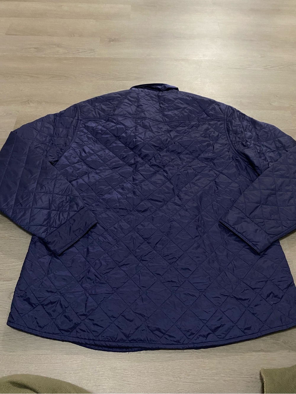 NEW Criquet Quilted Shacket Navy Blue Mens Navy Buttons Pockets XL - NWT $189 - Picture 3 of 9